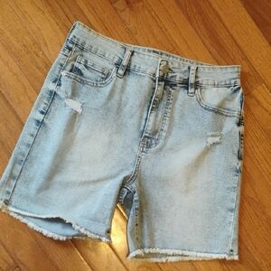 No Boundaries Light Blue Jean Shorts